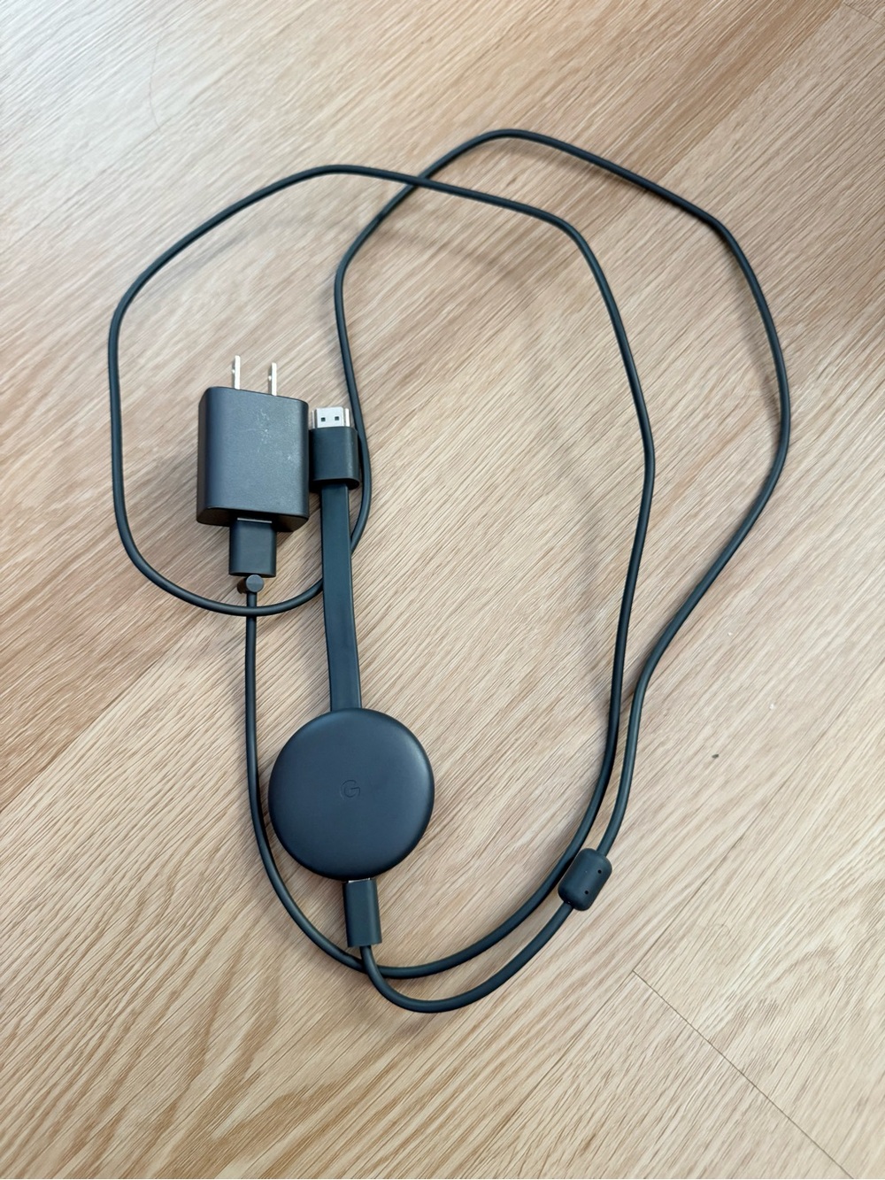 google Black HDMI Streaming Adapter with Power Cable